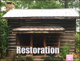 Historic Log Cabin Restoration  Bowling Green, Ohio